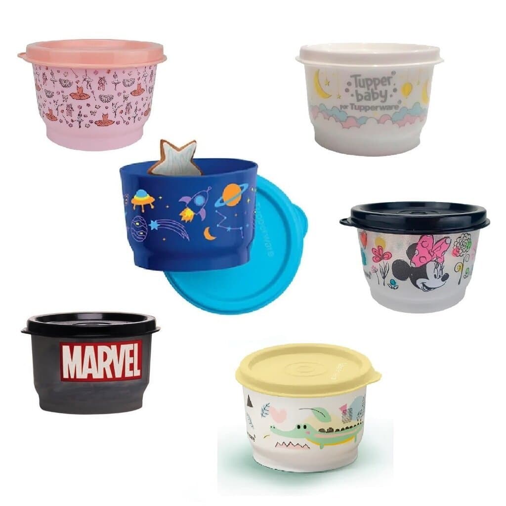 Tupper Potinho 140 Ml Tupperware Vários Temas Infantis
