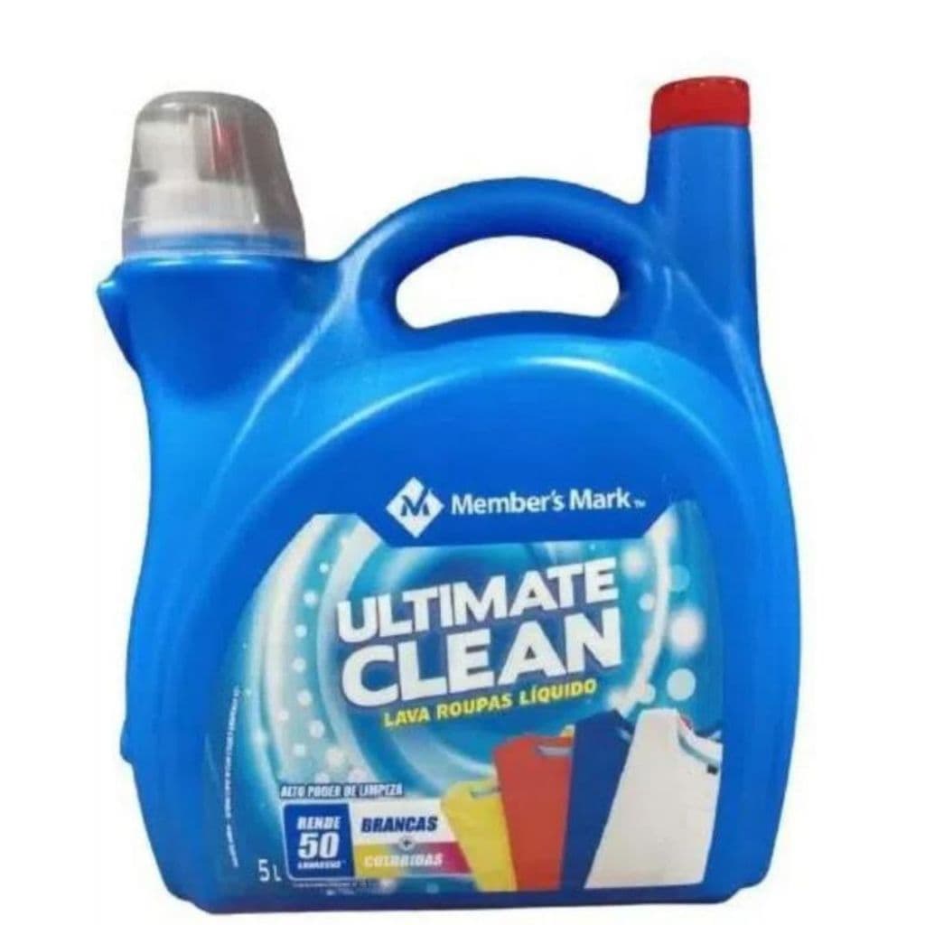 Lava-Roupas Líquido Ultimate Clean Member's Mark Galão 5l
