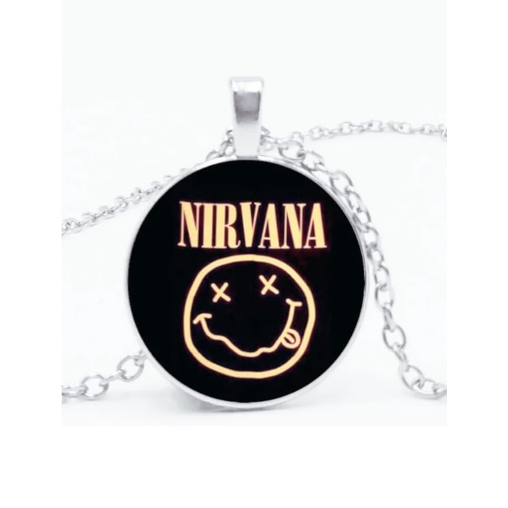 Cordão Rock Nirvana Colar ~