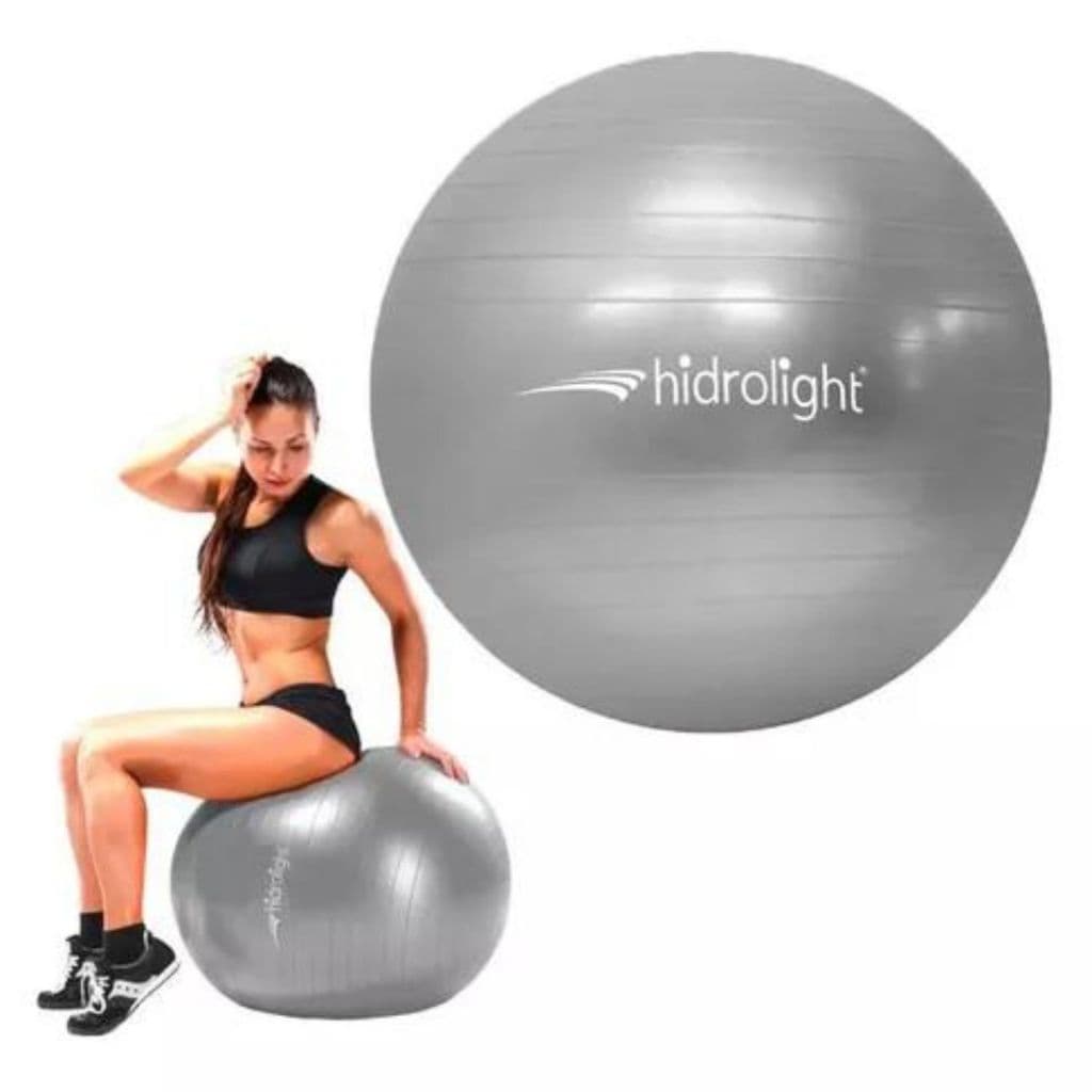 Bola de Pilates 75cm Suiça Anti Explosão Até 350kg Ginastica Yoga Fisioterapia Academia Alongamento