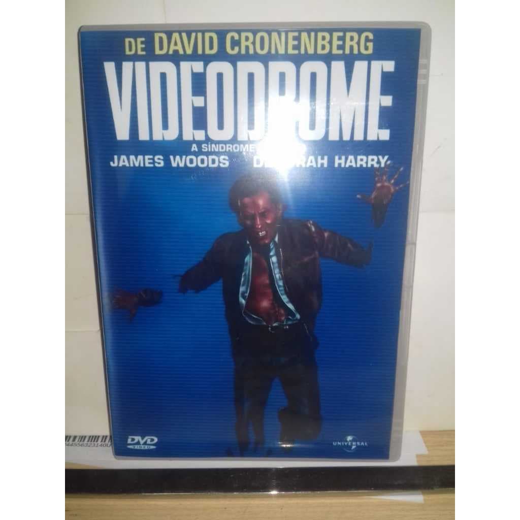 DVD Videodrome A Síndrome do Vídeo 1983 Dublado / Dual Áudio HD1080p