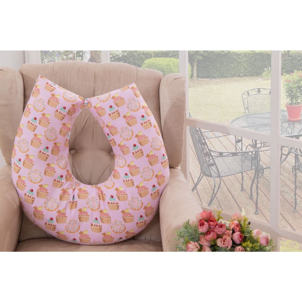 Almofada Amamentção Estampado Pop Para Bebê