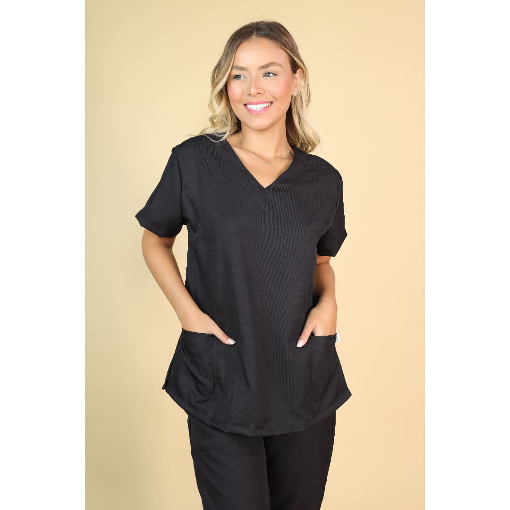 BLUSA Tradicional Pijama Cirurgico Scrub Feminino - Gabardine