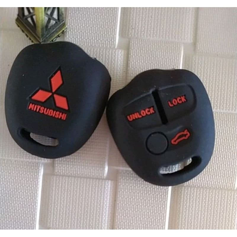 Capa Silicone Chave Mitsubishi Outlander L200 3 Botões