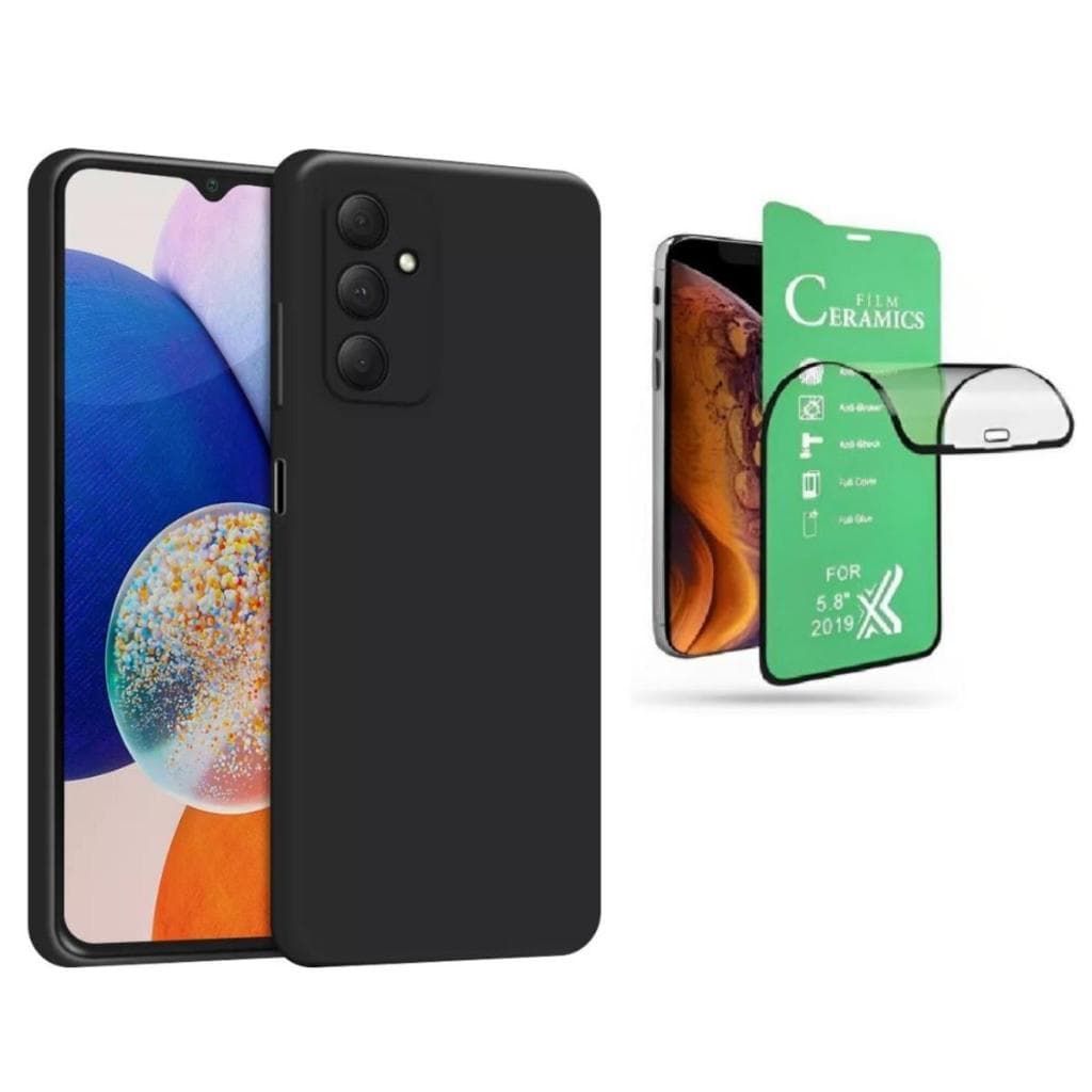 Capa Capinha Anti Queda + Película Para Samsung Galaxy A15 A15 5G