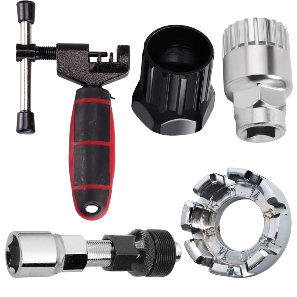Ferramentas Chaves De Reparação Reparo Bike Extrator Pedivela Movimento Central Roda Livre Pino