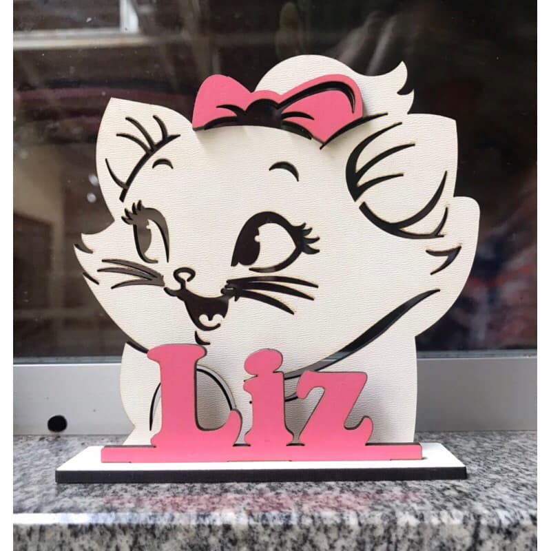 Kit Lembrancinhas Marie Personalizada Festa Nomes Centro De Mesa Aniversário Infantil
