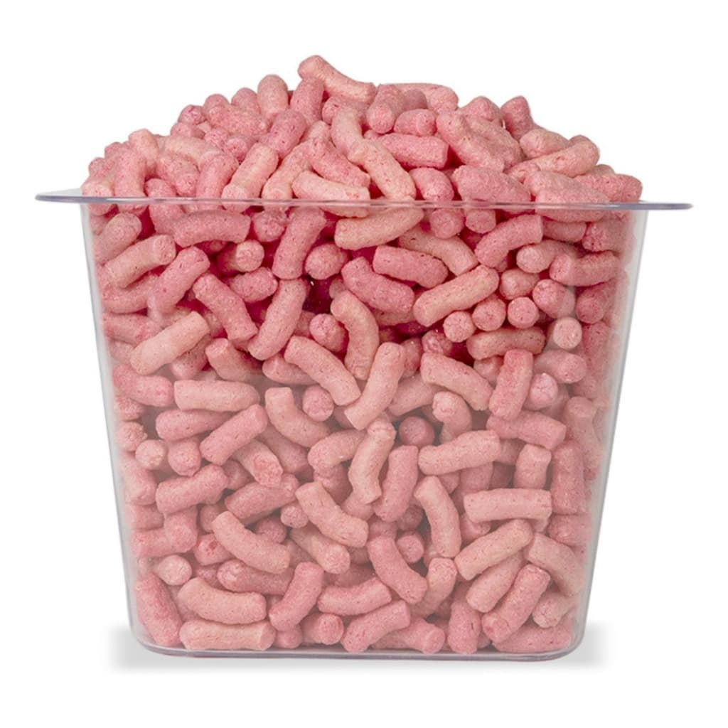 10 Litros Bio Pack Flocos Proteção para embalagem e preenchimento Caixa Tipo Isopor Rosa