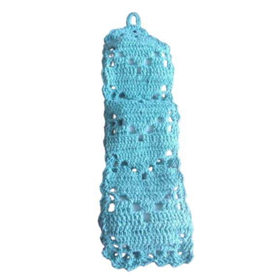 porta papel higiênico para banheiro croche