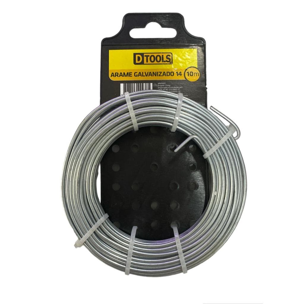 Arame Galvanizado Com 10 Metros 14mm 16mm 18mm 20mm D TOOLS