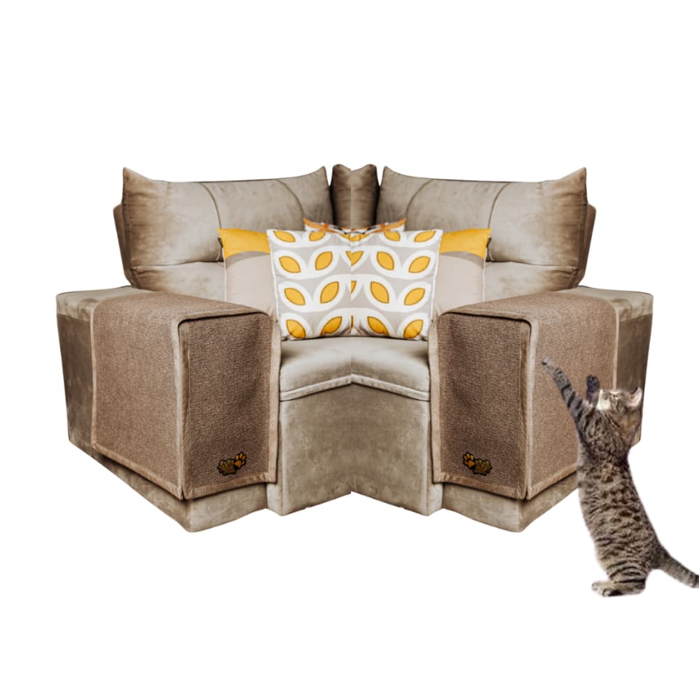 Arranhador De Gato E Protetor De Sofa Pratico - Par