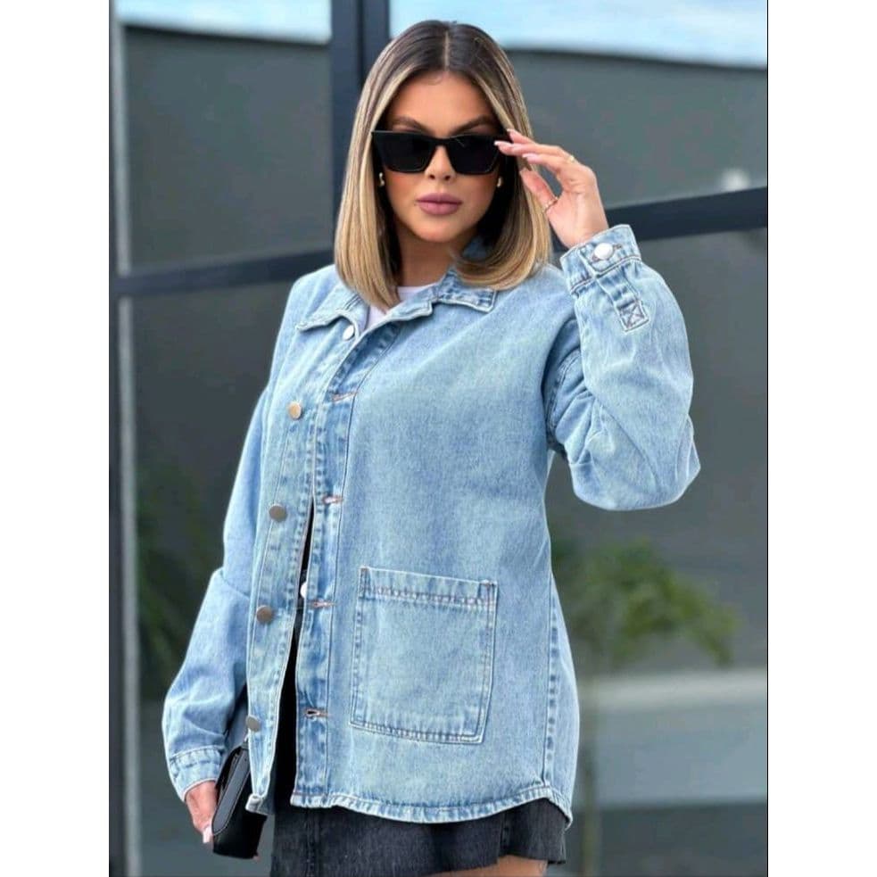 JAQUETA JEANS OVERSIZED