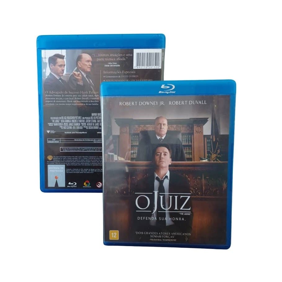 Blu-ray - O Juiz - Defenda Sua Honra - Robert Downey Jr