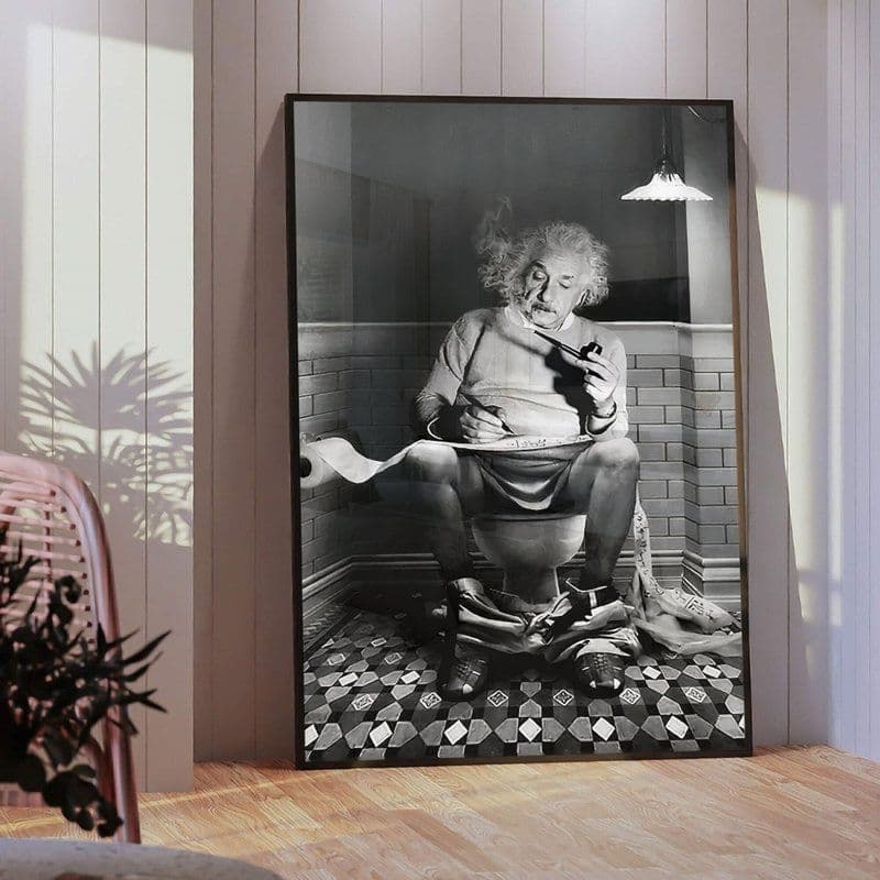Quadro Decorativo - 110x80cm - Não tem hora para ideias