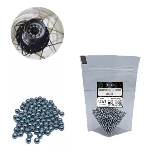 Esferas Para Cubo Bike Freehub 1/8 3,17mm 50 Unidades