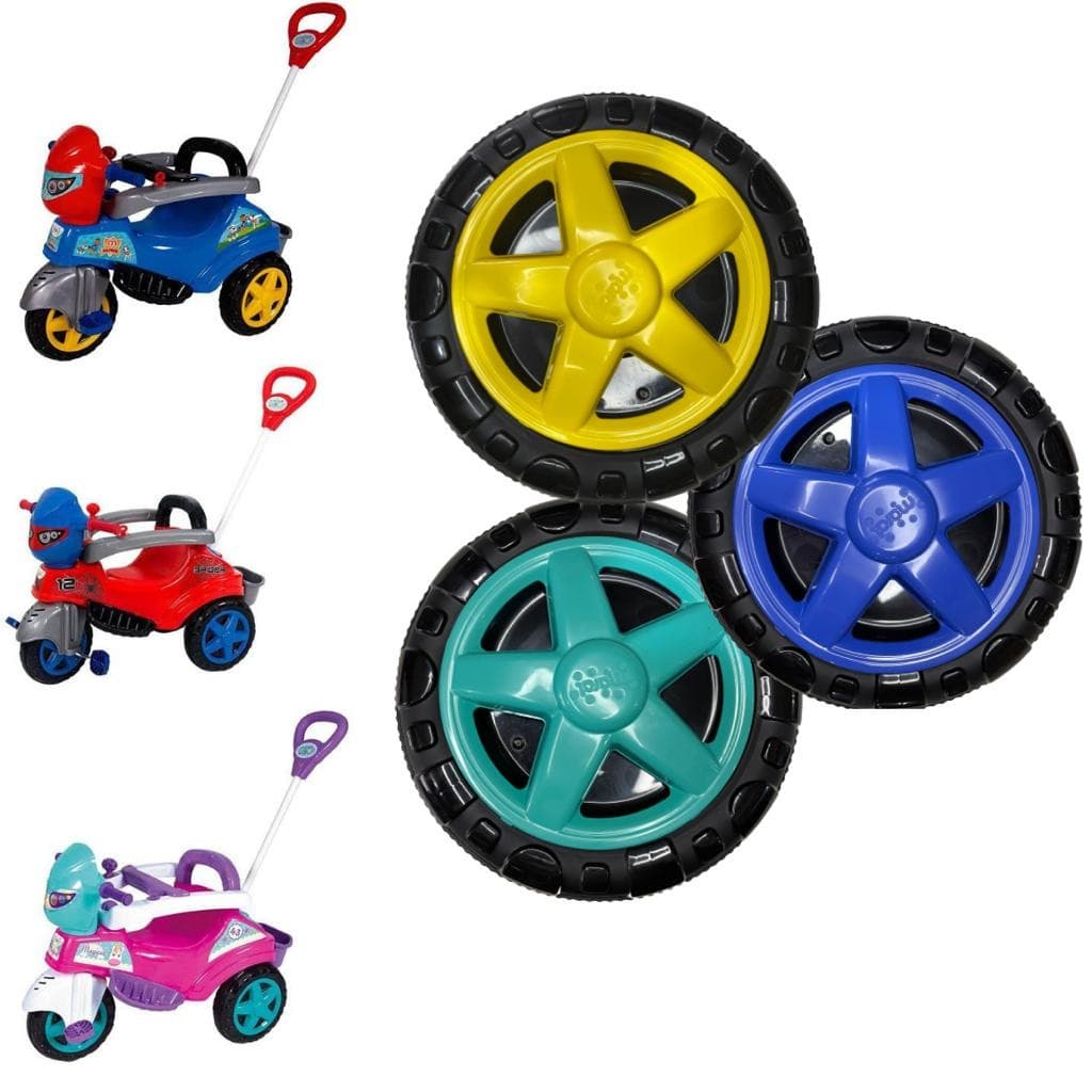 Roda Rodinha Traseira para Triciclo Maral/Unidade Original