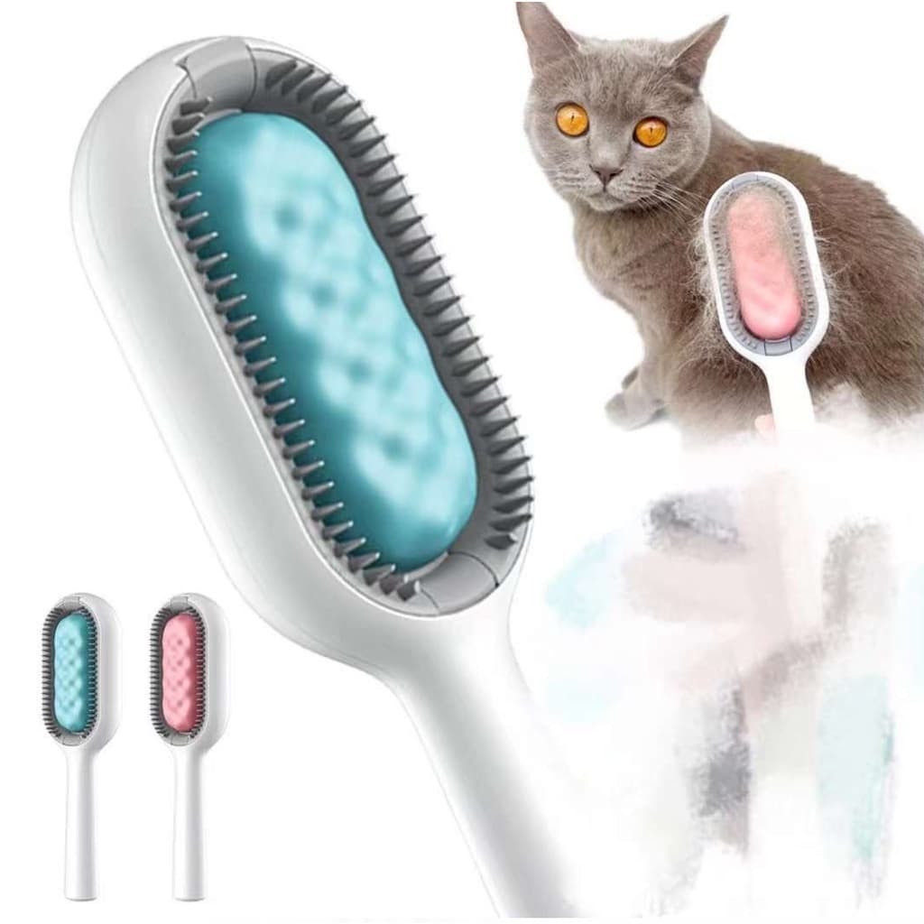 Escova para Gatos Removedor De Pelos Para Cães Escova Gatos Pet Aparador/ALEATORIA CORES