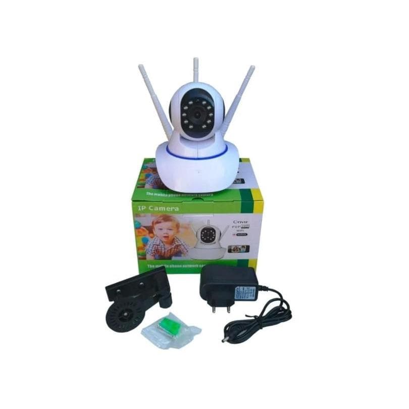 Câmera de Segurança Robô 3 Antenas Ip Wifi Sistema Yoosee Envio Imediato