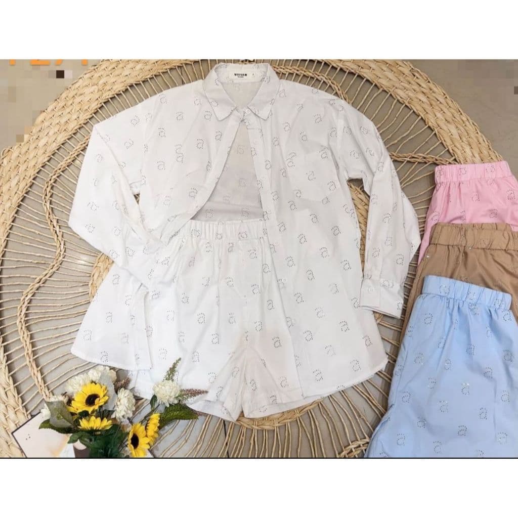 Conjunto de camisa Max camisa com short