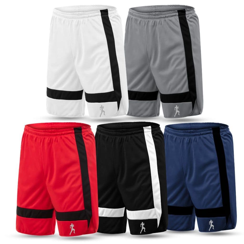 Kit 5 Bermudas Shorts Masculino Esportivo Academia dupla