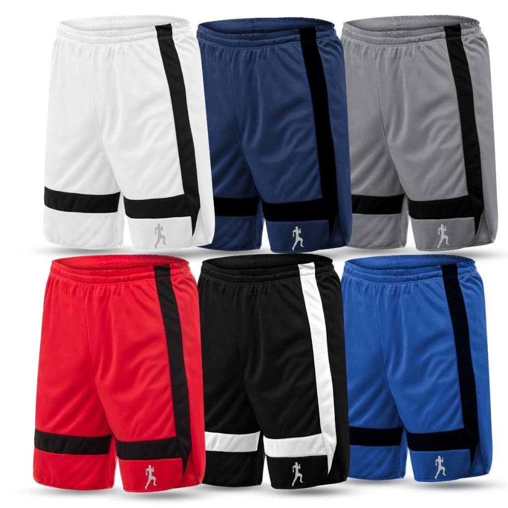 Kit 6 bermudas Masculinas Shorts Academia Dupla