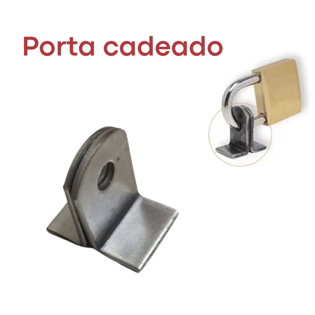 30 Cantoneira Orelhinha Para Cadeado 25mm