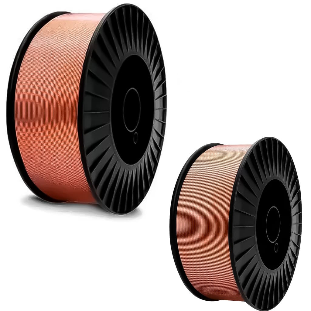 Bobina Arame De Solda Carretel Mig Mag 0.8mm - 1mm Rolo Com 15kg Com Gás Profissional - VONDER