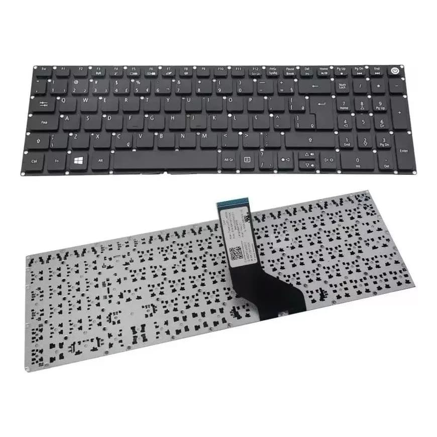 Teclado Notebook Para Acer Aspire 5 A515-51 A515-51-51ux Br abnt2 "ç"