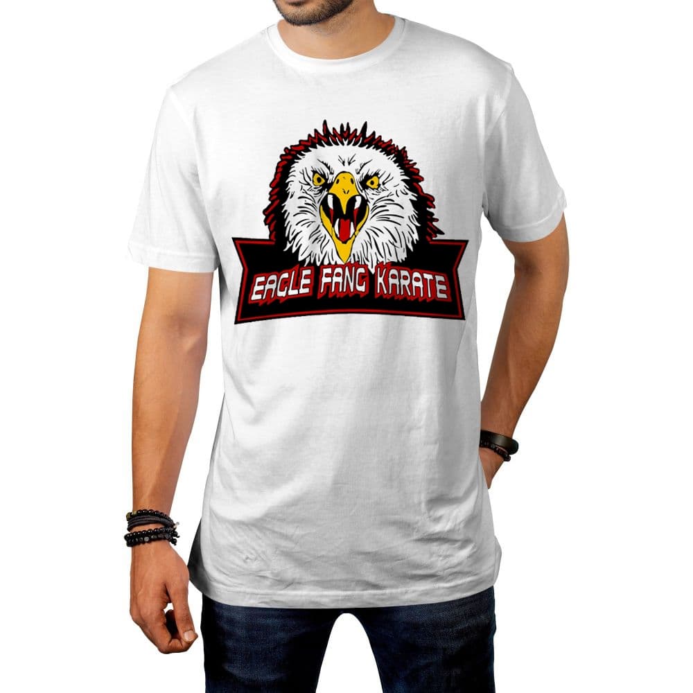 Camiseta Presas De Águia Eagle Fang Karate Kid Cobra Kai Adulto Infantil Unissex