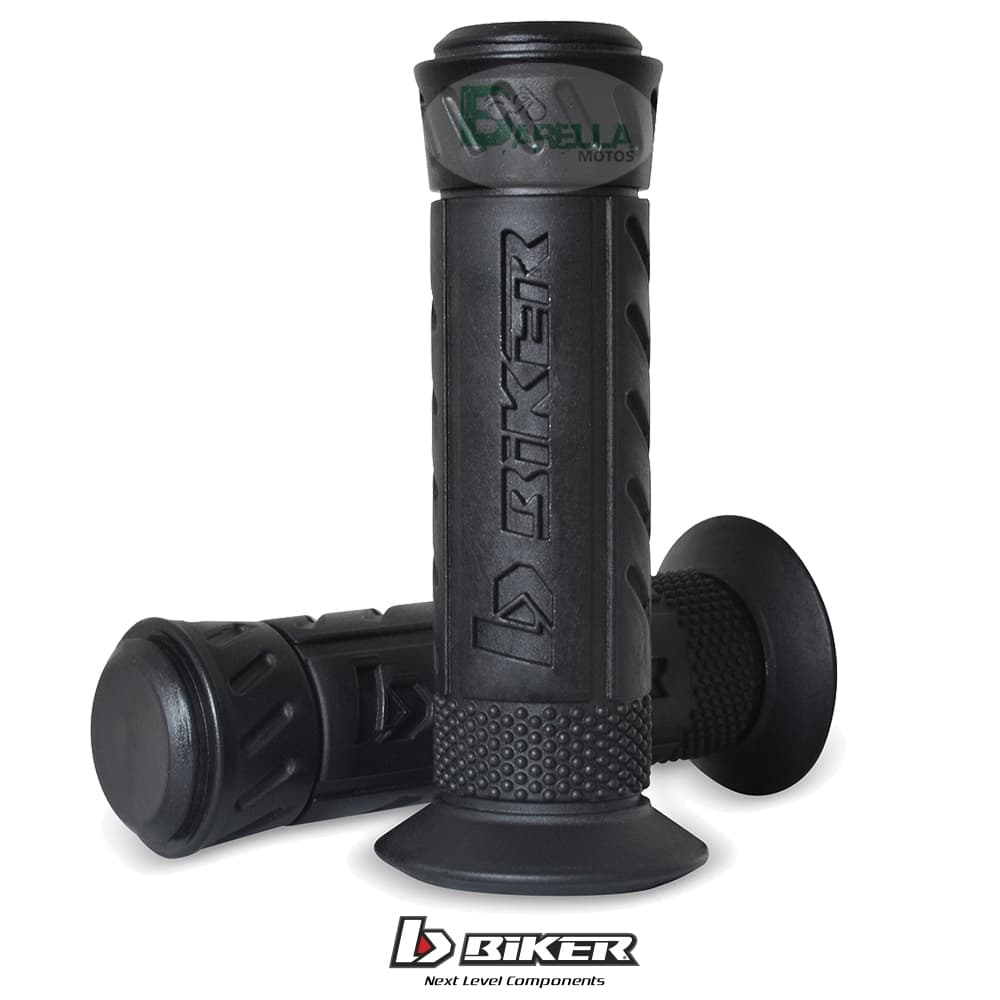 Manopla urban Road Preta CG FAN TITAN YBR BROS BIZ - Biker