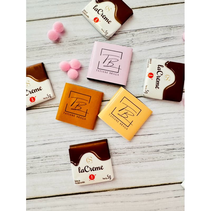 Tablet Chocolate Cacau Show Personalizado com sua logo