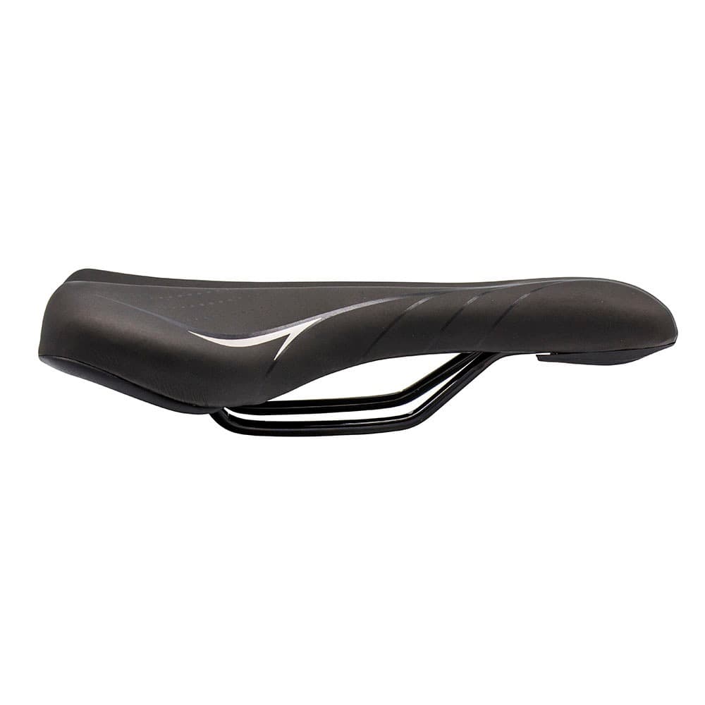 Selim Confortável Bike Gta Standard Banco de Bicicleta Preto/cinza MTB
