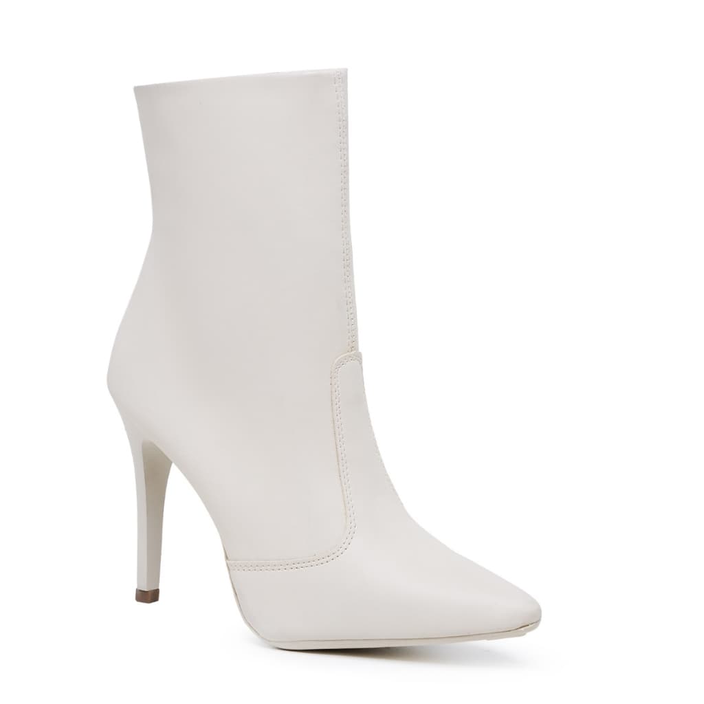 Bota Feminina Coturno Salto Alto Fino Cano Curto Blogueira Oferta