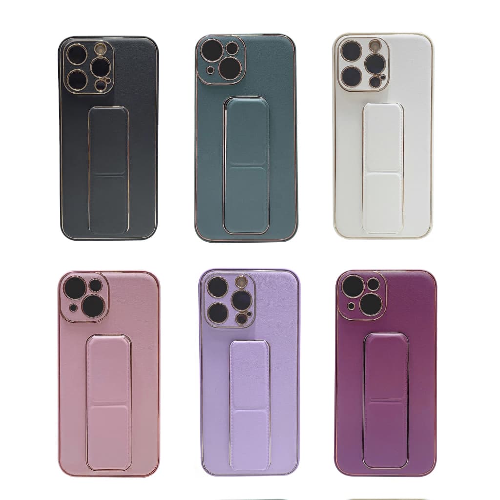 Capas De Celular De Silicone Com Suporte Dobrável Estojo Com Alça De Pulso Para iPhone 11 12 13 13 pro 14 14 pro max