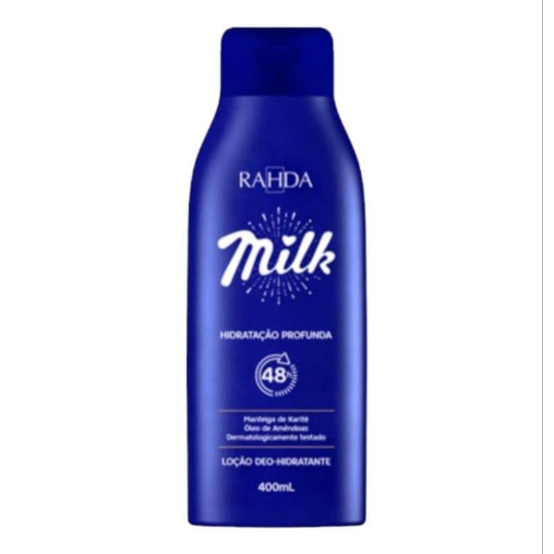 Loção Hidratante Corporal Rahda Milk - 400ml - Hidratação Profunda