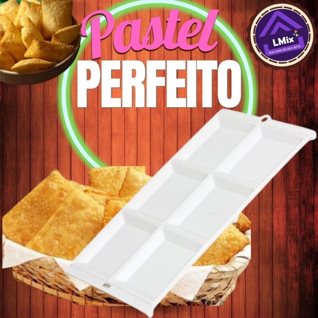 Forma Pastel Fogasa Salgados 8x9 cm 6 cavas