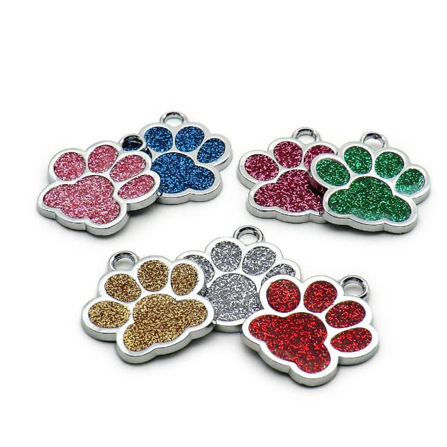 Plaquinha de identificação Pet Placa Pingente Personalizada para Cachorro Gato