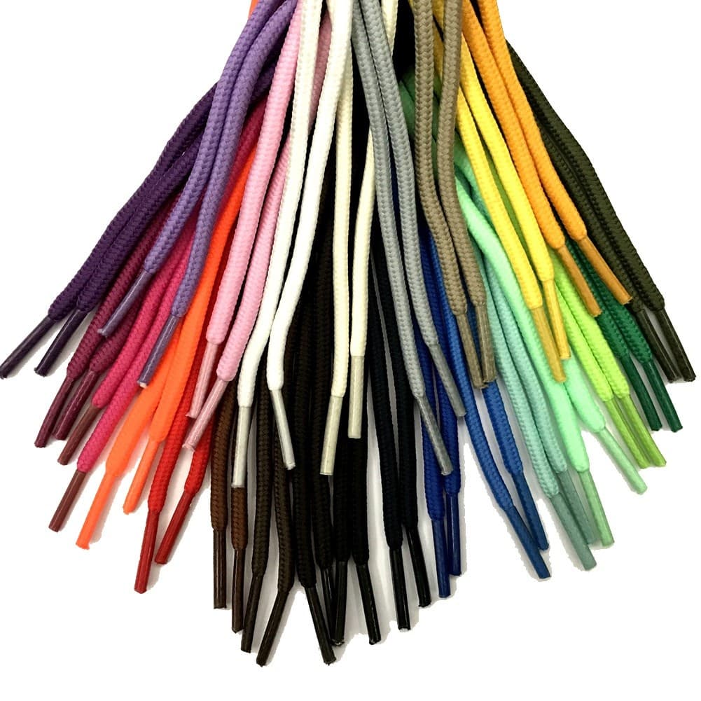 Kit Com 12 Pares De Cadarços Infantil, Adulto ou Juvenil Várias Cores Super Oferta!!!
