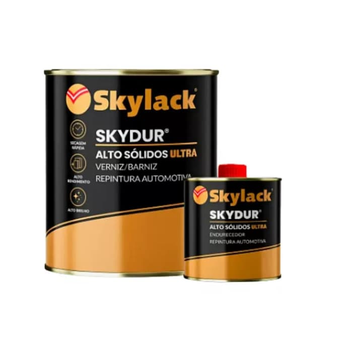 Kit Verniz Automotivo 13000 0,9l + Cat 130 0,45l Skylack