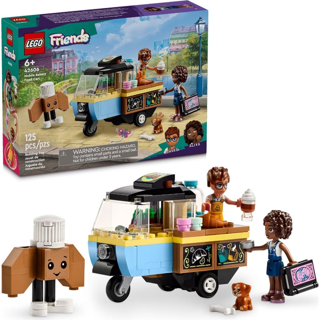 Lego 42606 - Carrinho De Padaria Movel - Lego Friends