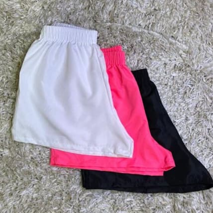 Shorts academia moda feminina diversas cores Fashion 2023