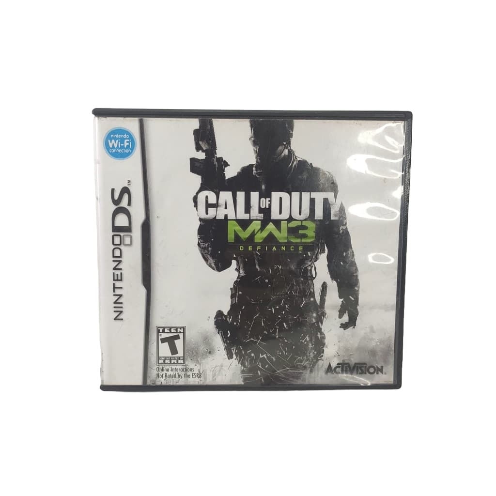 Jogo Call Of Duty Mw3 Defiance Ds Nintendo Usa/americano
