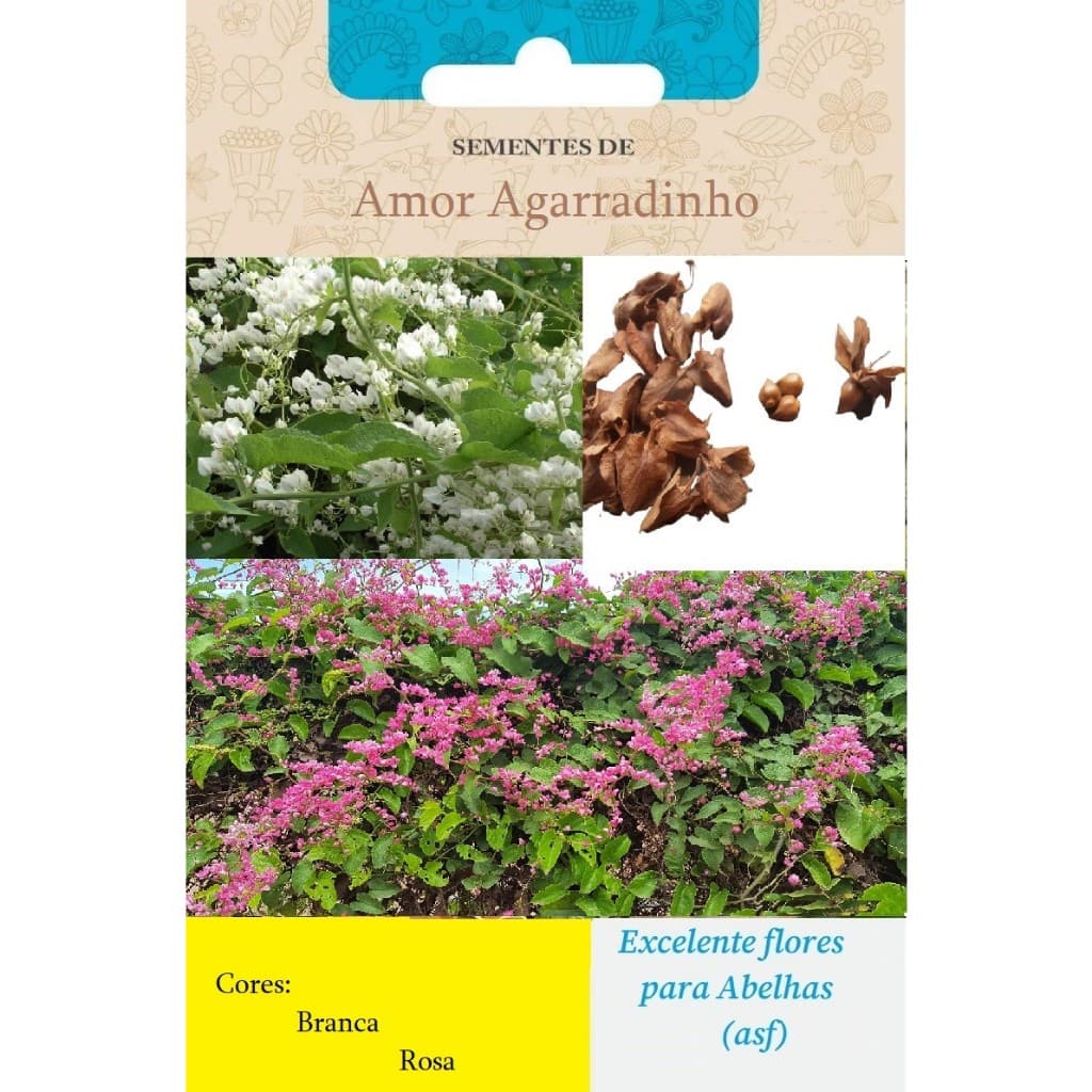 Semente de Amor Agarradinho Branco ou Rosa