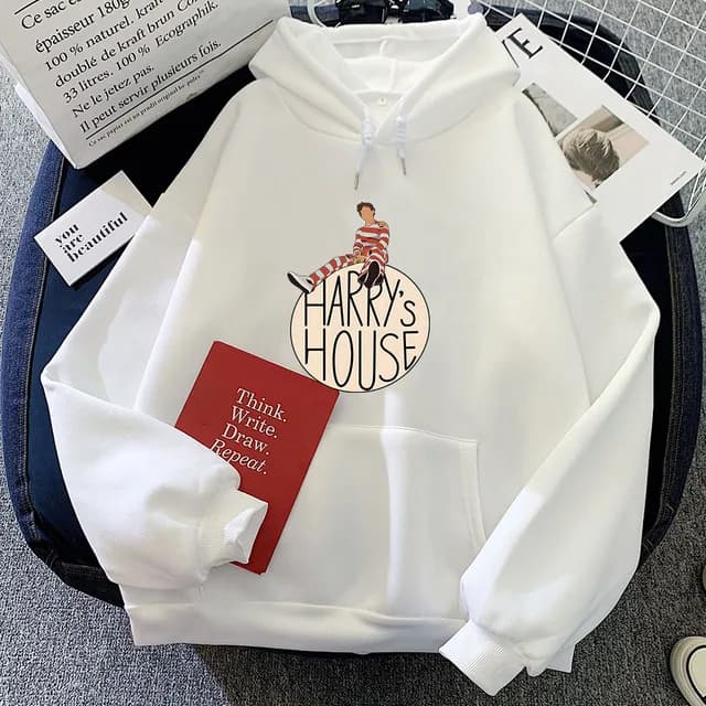 Blusa Moletom Canguru Agasalho Harrys House Álbum Música Harry Styles Casaco Unissex
