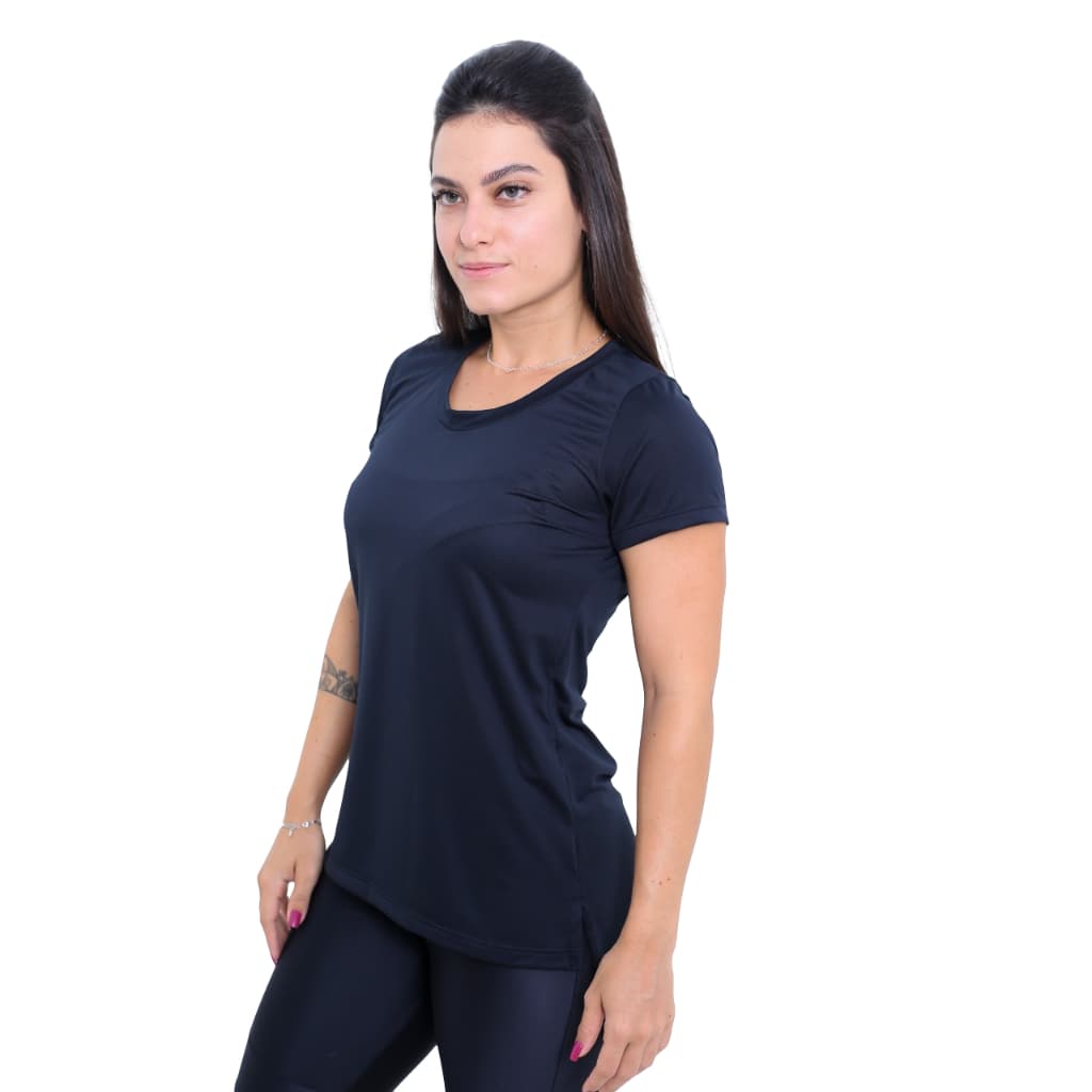 Blusa Mullet tapa bumbum feminina dry fit