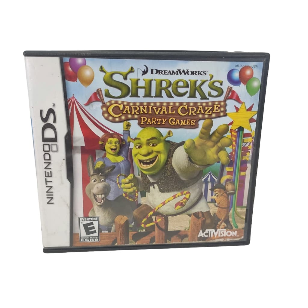 Jogo Shrek's Carnival Craze Party Games Ds Usa/ Americano