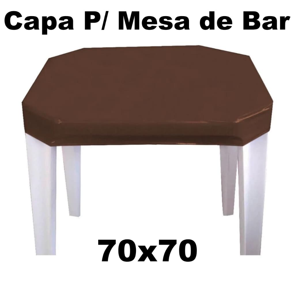 01 Capas Para Mesa De Plástico Restaurantes Bar Lanchonete Impermeavel