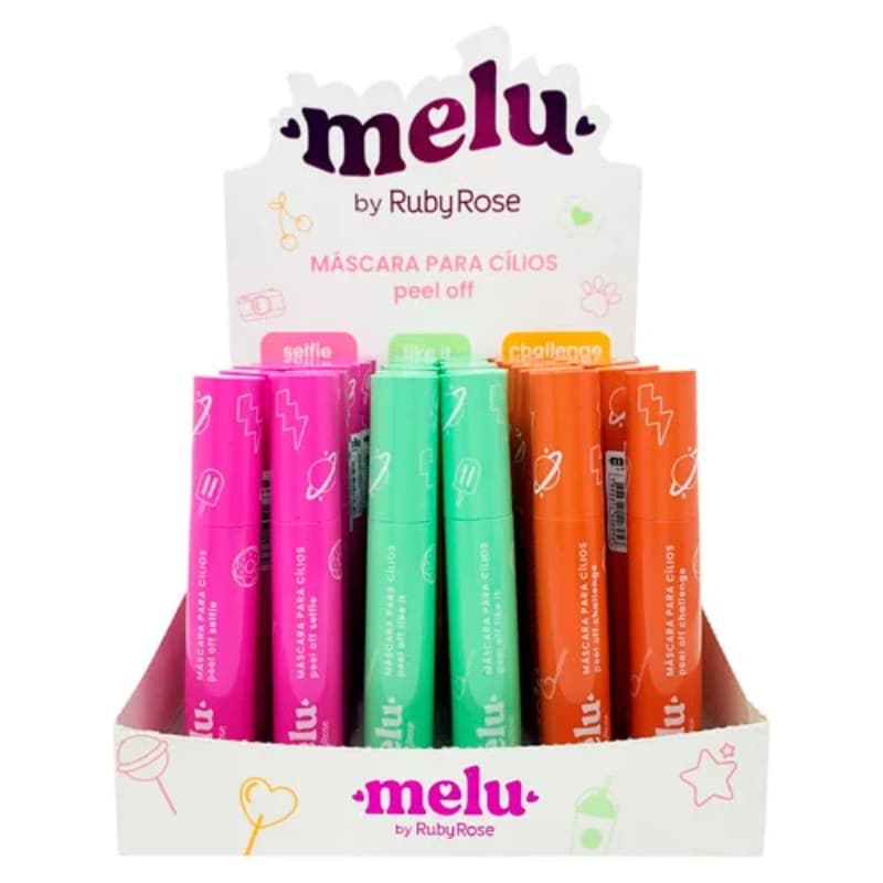 Máscara Para Cílios Peel Off Melu Rr515 Selfie Ruby Rose