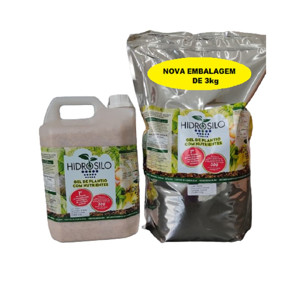 Hidrosilo Kit 6kg Gel Para Plantio de Mudas