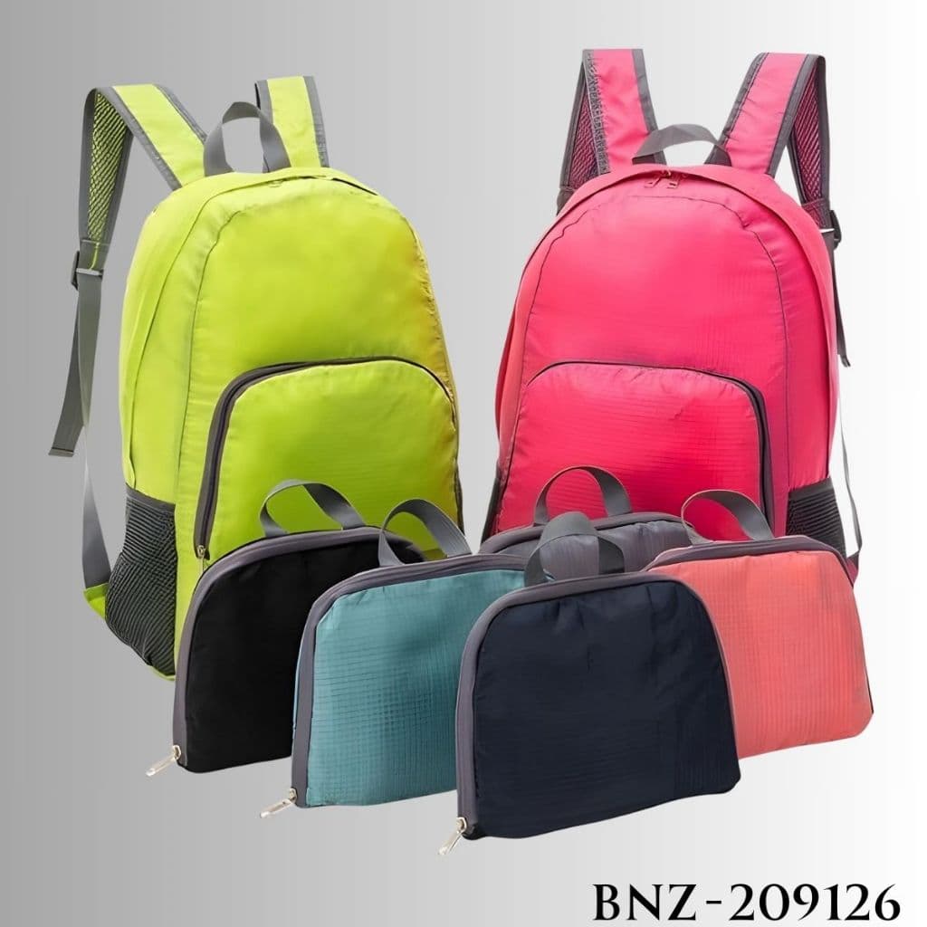 Mochila Unissex Dobrável (BNZ-209126B) Resistente a água Esportiva Escolar 25 Litros